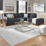 Atlanta Corner Lounge with Chaise - Slate