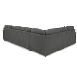 Elanville Chaise Lounge - Charcoal
