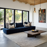 Seattle 3 Seater - Blue