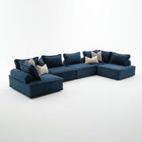 Seattle U-Shaped Lounge - Blue