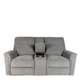 Terrance 2 Seater Power Recliner with Console