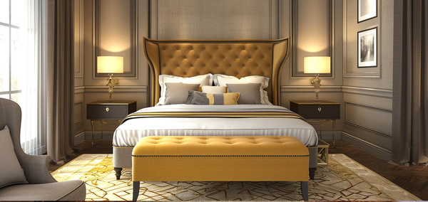 5 Ways to Enhance a King-Size Bed in a Compact Bedroom