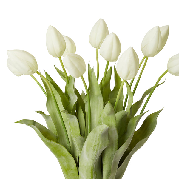 Tulip Romy Vase - White