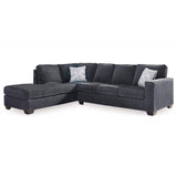 Atlanta Corner Lounge with Chaise - Slate