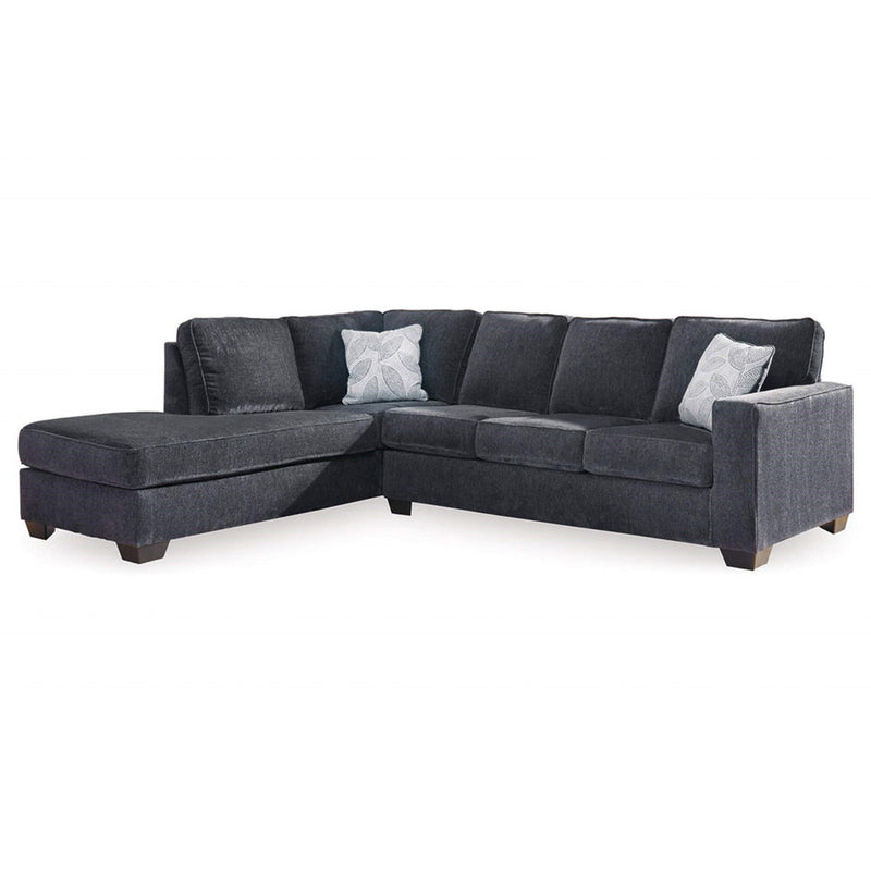 Atlanta Corner Lounge with Chaise - Slate