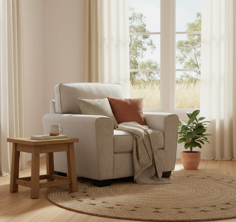 Callum Armchair - Ice