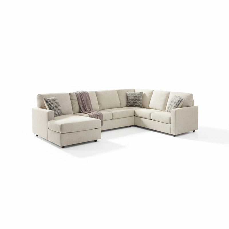 Elanville Chaise Lounge - Linen