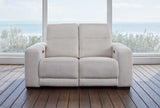 Evelyn 2 Seater Reclining Sofa - Pearl