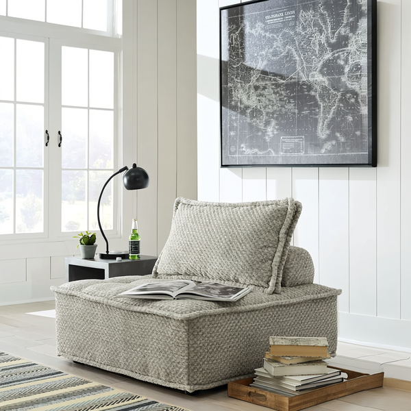 Seattle Full Modular / Accent Chair - Taupe