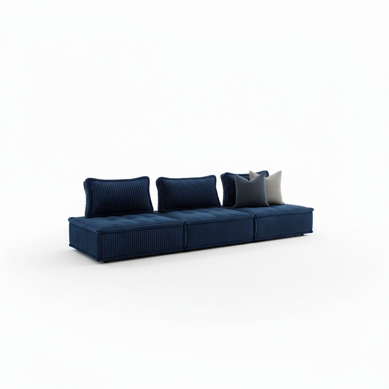 Seattle 3 Seater - Blue