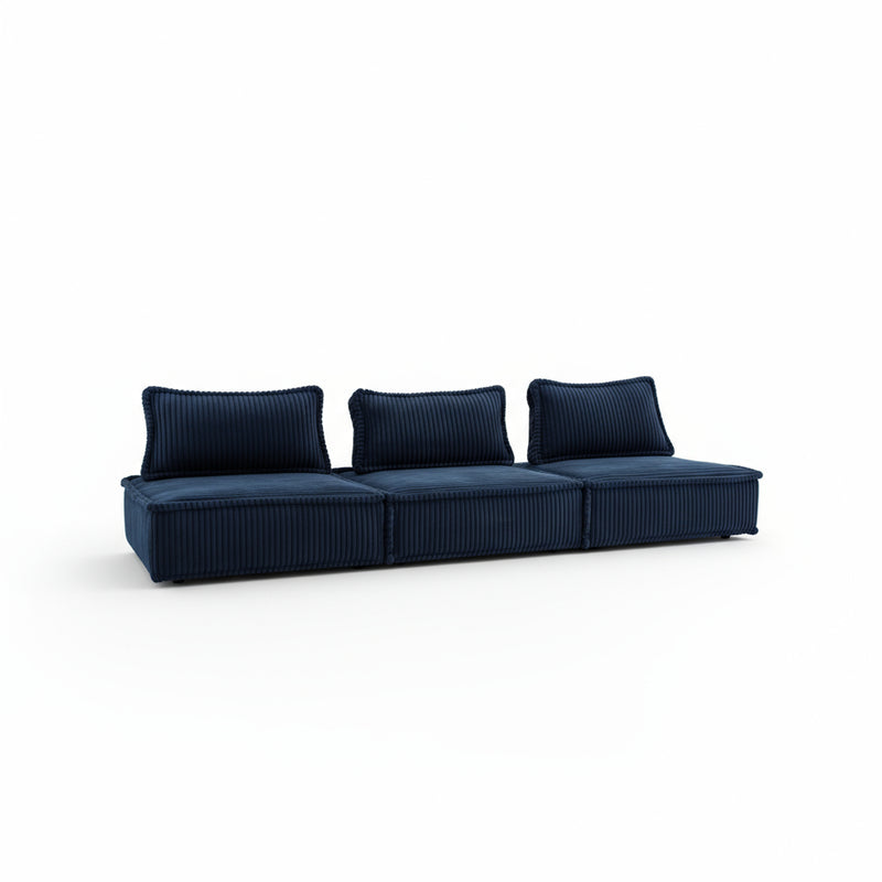 Seattle 3 Seater - Blue