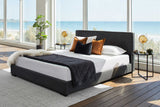 Willoughby Bed - Charcoal