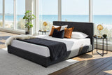 Willoughby Queen Bed with FREE Mattress - Charcoal
