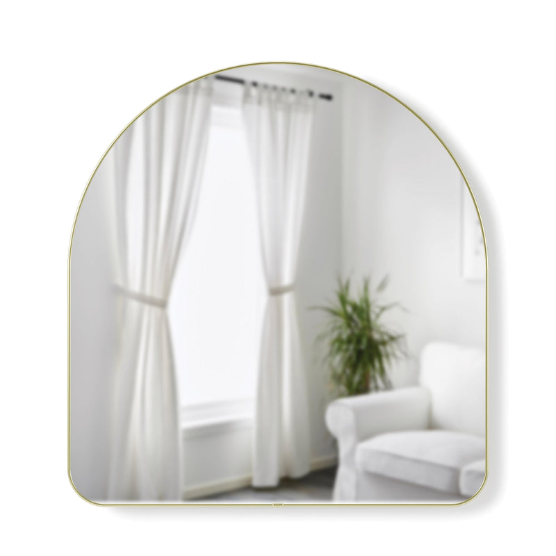 Hubba Arched Mirror - Brass