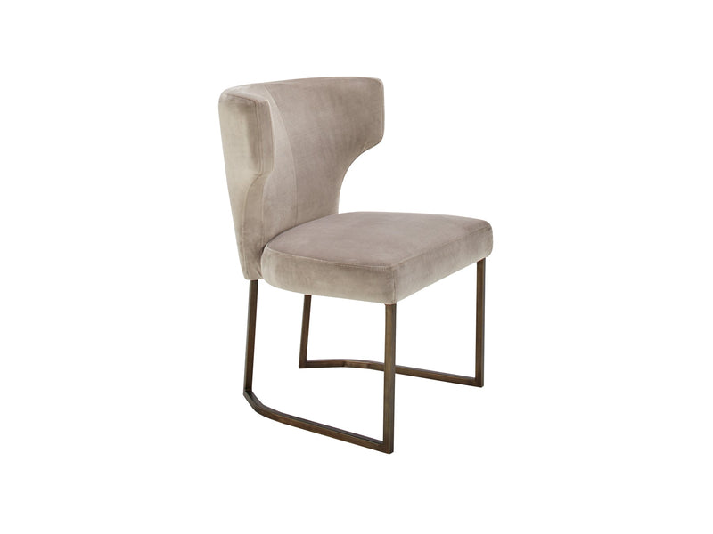 Gigi Velvet Dining Chair - Champagne