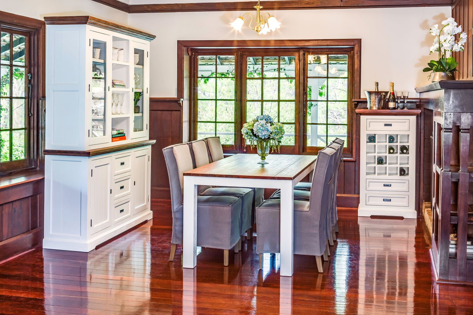 Buy Surrey Wine Hampton Style Wine Rack Cabinet in Bunbury Albany WA Furniture Barn