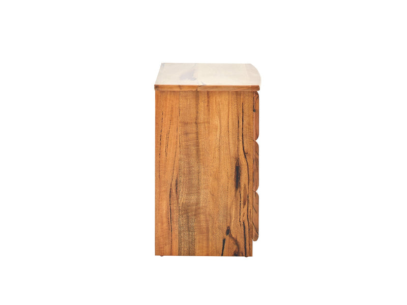 Armani Bedside - Marri Wood