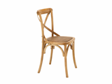 Cross Back Chair (Natural)