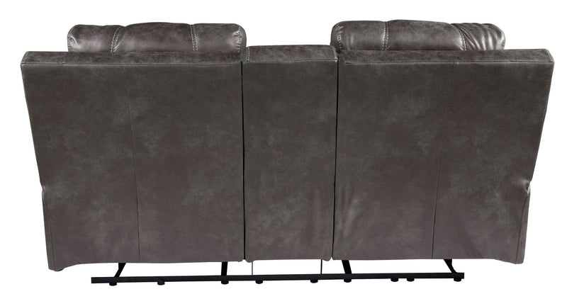 Erlangen 2 Seater Reclining Sofa with Console