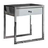 Cutler Mirrored Side Table